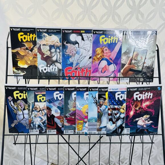 Faith 3-4 Volume 2: 1-6 & Coloring Book W/ Variants Lot Valiant Comics - Picture 1 of 7
